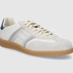 Santoni Herren SNEAKER MBPL21965FARCNOC WEISS-GRAU