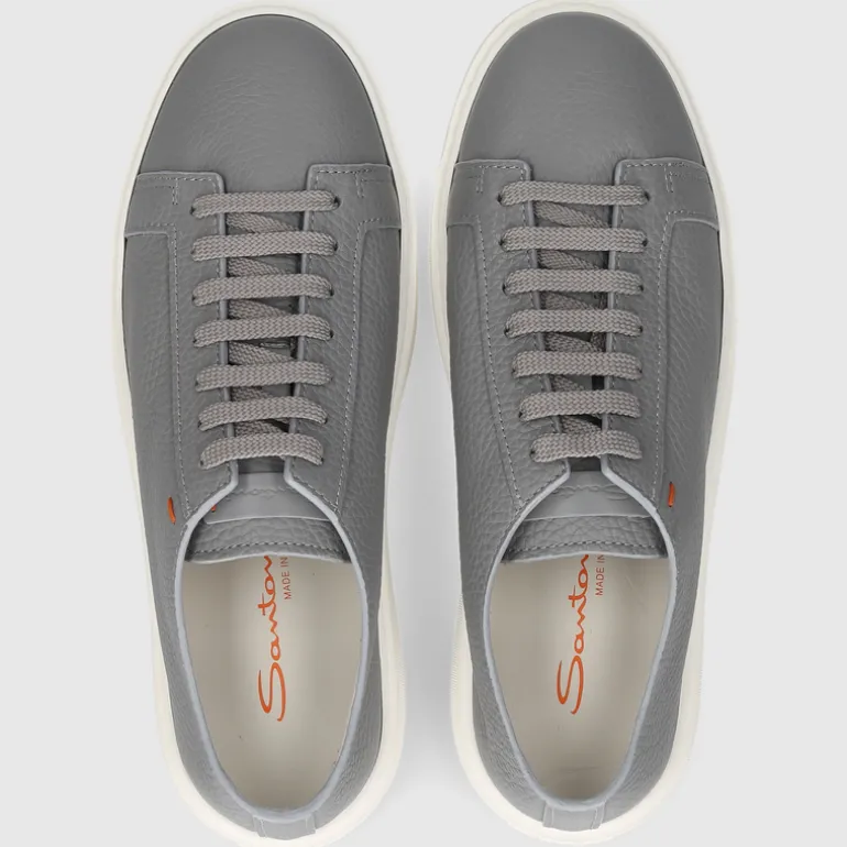 Santoni Herren SNEAKER MBCD21571BARCMMD GRAU