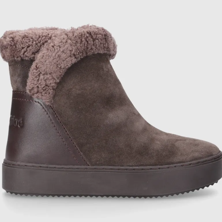 SEE BY CHLOÉ Damen Snowboots JULIET Veloursleder