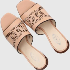 Tod's Damen Sandalen XXW02L0HZ80MIDM033 Kalbsleder