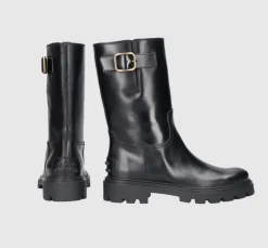 Tod's Damen Stiefeletten BIKER Kalbsleder