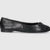 Tory Burch Damen Ballerinas 166214 Kalbsleder schwarz
