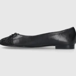 Tory Burch Damen Ballerinas 166214 Kalbsleder schwarz