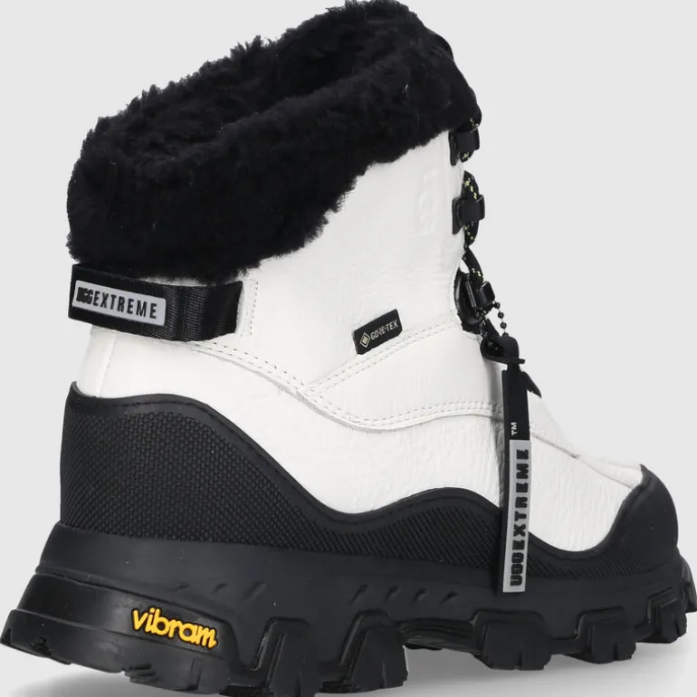 UGG Damen Stiefeletten ADIRONDACK MERIDIAN HIKER Kalbsleder Weiß-kombi