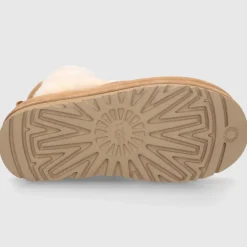 UGG Damen Stiefeletten CLASSIC CHILLAPEAK Veloursleder braun-kombi