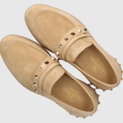 Valentino Garavani Damen Loafer LEISURE FLOWS Veloursleder