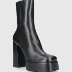 Versace Damen Stiefeletten DVT2P1B00V Kalbsleder