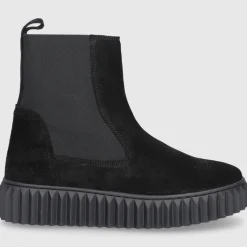 VOILE BLANCHE Damen Chelsea Boots BETH Veloursleder