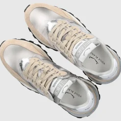 VOILE BLANCHE Damen Sneaker low QWARK Veloursleder Nylon