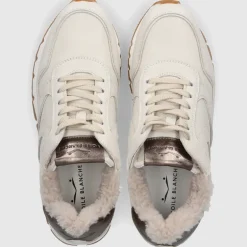 VOILE BLANCHE Damen Sneaker low JULIA Kalbsleder grau