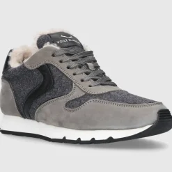 VOILE BLANCHE Damen Sneaker low JULIA Nubuk grau-kombi