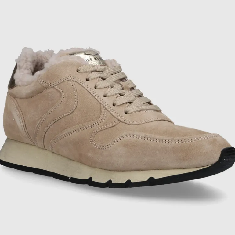 VOILE BLANCHE Damen Sneaker low JULIA FUR SUEDE Veloursleder