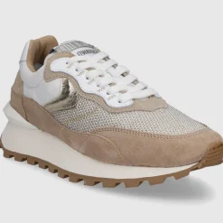VOILE BLANCHE Damen Sneaker low QWARK Veloursleder