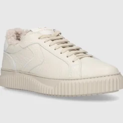 VOILE BLANCHE Damen Sneaker low LIPARI Kalbsleder grau