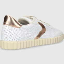 Voile Blanche Damen SNEAKER INES WEISS-GOLD