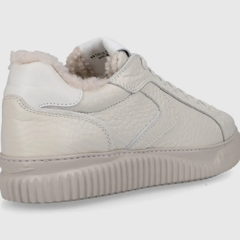 VOILE BLANCHE Damen Sneaker low LIPARI FUR Nubukleder