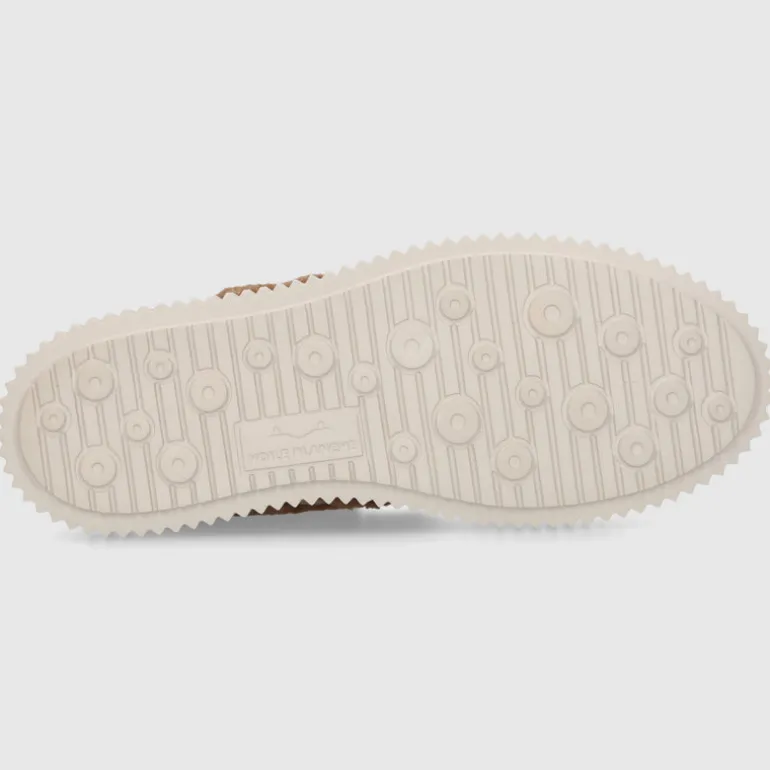 VOILE BLANCHE Damen Sneaker low LAURA Veloursleder braun-kombi