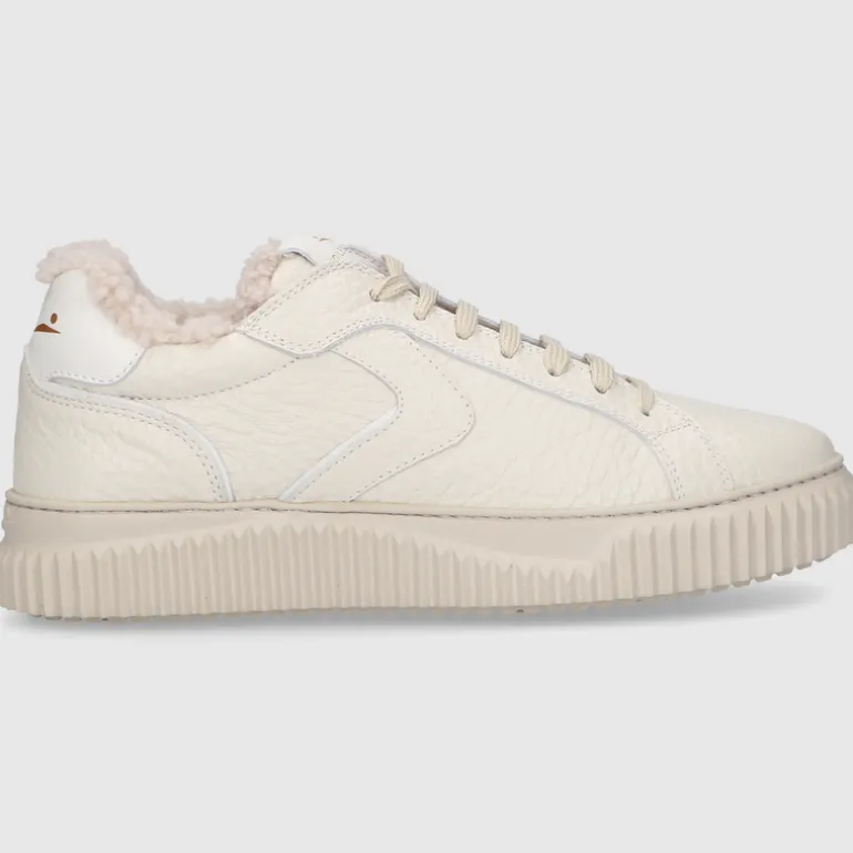 VOILE BLANCHE Damen Sneaker low LIPARI Kalbsleder grau