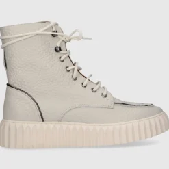 VOILE BLANCHE Damen Stiefeletten TISSA Kalbsleder cremeweiß
