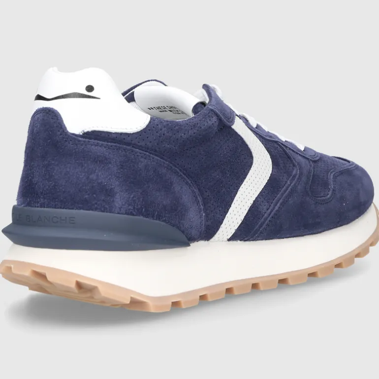 Voile Blanche Herren SNEAKER PARIS BLAU-WEISS