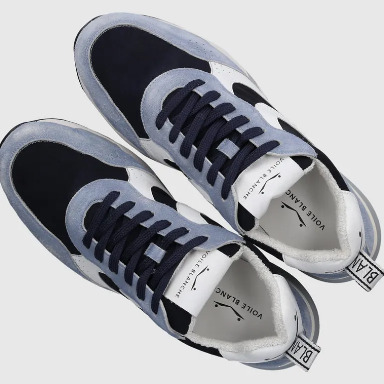 VOILE BLANCHE Herren Sneaker low MAGG Veloursleder